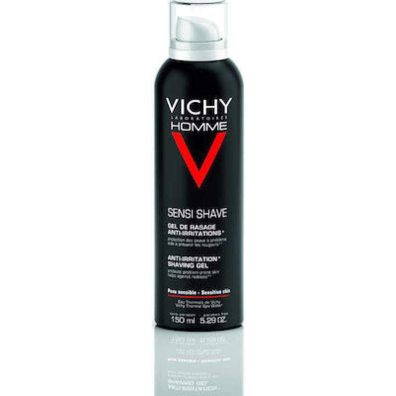 VICHY HOMME GEL DE RASSAGE ANTI-IRR.150M